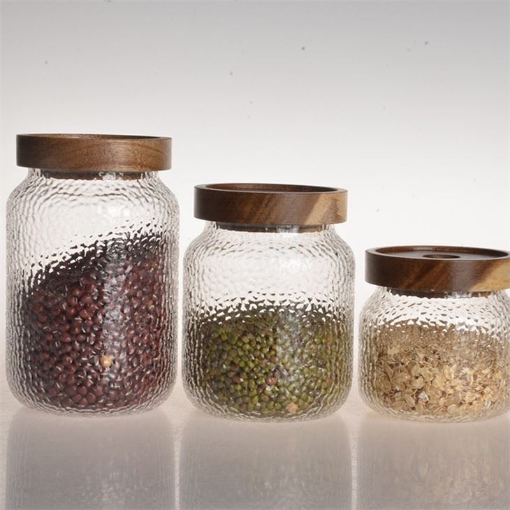 Heat Resistant Glass Storage Jar