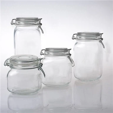 5-osalised õhukindlad klaaspurgid