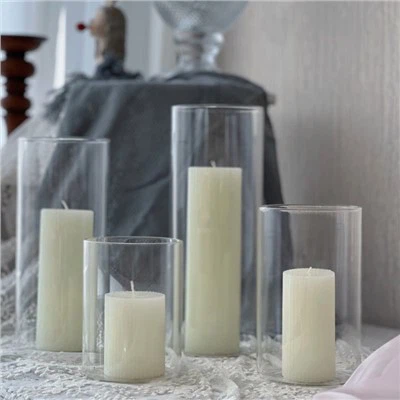 Tehke avaldus klaasist küünlajalgaga